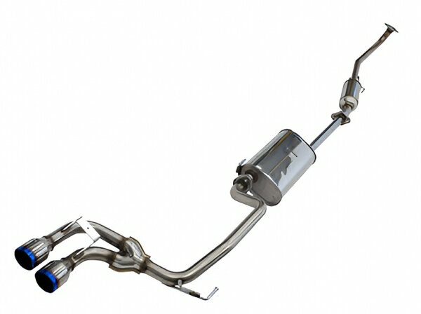 エッチケーエスHKS ムーヴコンテカスタム DBA-L575S KF-VE 08/08-11/06 クールスタイル2 テール外径 75x2 マフラー