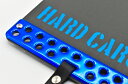 ハードカーゴハードカーゴ HARD CARGO ハイゼットトラック/ジャンボ S500P/S510P マッドフラップ (泥除け) ブラック×ブルーロゴ