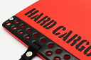 ハードカーゴハードカーゴ HARD CARGO キャリイ/スーパーキャリイ DA16T マッドフラップ (泥除け) レッド×ブラックロゴ