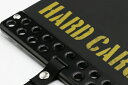 ハードカーゴHARD CARGOムーヴキャンバス LA850S/LA860S マッドフラップ (泥除け) ブラック×ブラックアルマイト×カーキロゴ