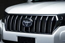 エムズスピードプラド 150 後期 Front Grille カメラ有 未塗装(2)