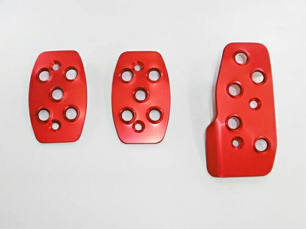 レイル / ビートラッシュレイル(LAILE) アバルト 595 312141 マニュアル・右ハンドル車 アルミペダルセット レッド(2)