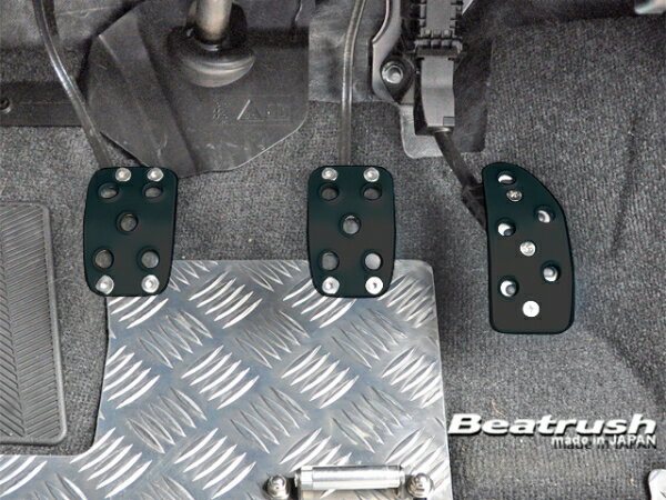 レイル / ビートラッシュレイル(LAILE) スイフトスポーツ ZC33S (17.09〜) MT車 アルミペダルセット ブラック(2)