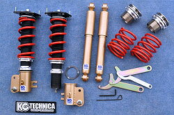 ケーシーテクニカワゴンRスティングレー MH22S シャトルGTSサスキット リア調整式 バネレート 3.5kg