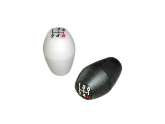 レイル / ビートラッシュレイル(LAILE) 汎用 ジュラコンシフトノブ Type-C M10×1.25P 6速パターン ホワ..