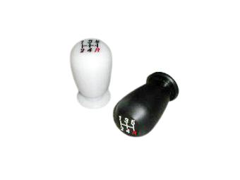 レイル / ビートラッシュレイル(LAILE) ジュラコンシフトノブ Type-A M10×1.25P ホワイト