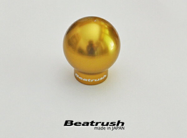 レイル / ビートラッシュレイル(LAILE) BRZ ZD8 アルミシフトノブ Q50-BR 12x1.25p ゴールド