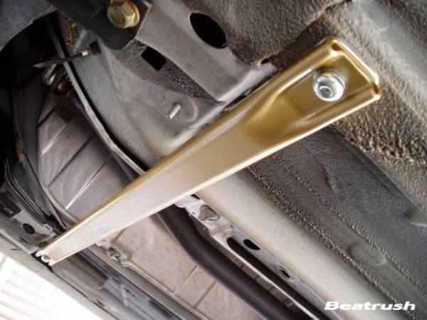 レイル / ビートラッシュレイル(LAILE) キューブ Z12/BZ11/YZ11/BGZ11/YGZ11 フロアー補強バー フロント