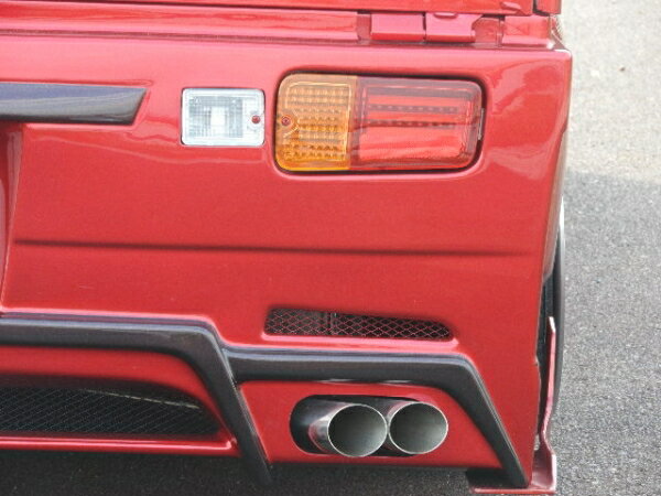 ショウプロデュースハイゼットトラック 500 左右斜めW出しマフラー/出口50パイ