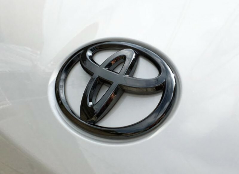 グラージオトヨタマーク 86 ZN6 (2012/04〜2016/07) ソリッドカラーエンブレム 前後Tマーク2点セット ブラックオニキス