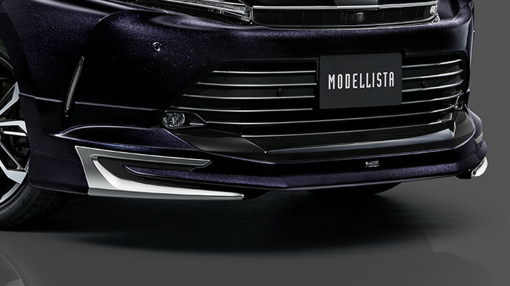 モデリスタハリアー 60 後期 MODELLISTA Ver.1 エアロキット(LEDなし/寒冷地仕様車用) 未塗装【個人宅..