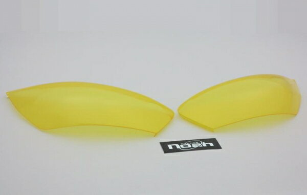 ガレージノアEKスペース B11A ヘッドライトカバー イエロー