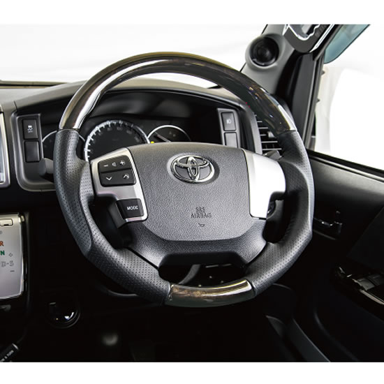 レガンスマホガニーガングリップステアリング (対応 1-3型)