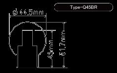 レイル / ビートラッシュレイル(LAILE) インプレッサ WRX STi GRB シフトノブ Q45BR M12×1.25P ホワイト