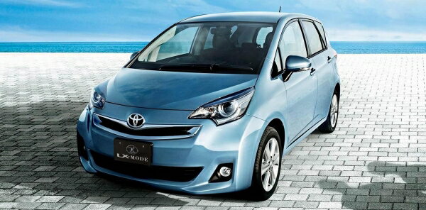 エルエックスモードラクティス 120系 前期/後期 LXブルーレンズ(ルームミラー用) (NSP120・NCP120/125)