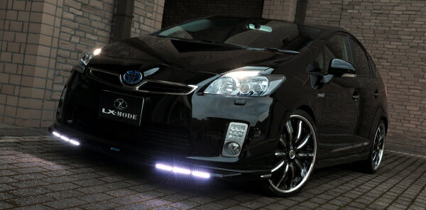 エルエックスモードプリウス 30系 前期 LXマフラーカッター(Ver.2)