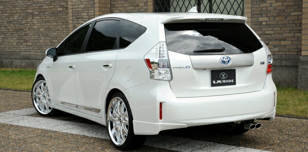 エルエックスモードプリウスアルファ 40系 前期 LXクロームシフトノブ (ZVW40/41)