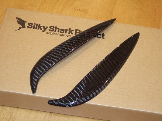 シルキーシャークプロジェクトラパン HE22S アイライン Type1 ブラックカーボン 平織り クリア塗装済