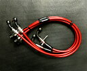 シーカーS660 JW5 RED COATステンメッシュブレーキライン