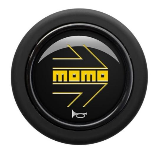 汎用 | ホーンボタン【モモ】MOMO JAPAN正規品 ホーンボタン アローネロ センターリング無し