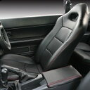R33 GT-R シートカバー【スーペリアオートクリエイティブ】パーフォレイトバージョン シートカバー GT-R BCNR33 運転席のみ ステッチカラー ブラック
