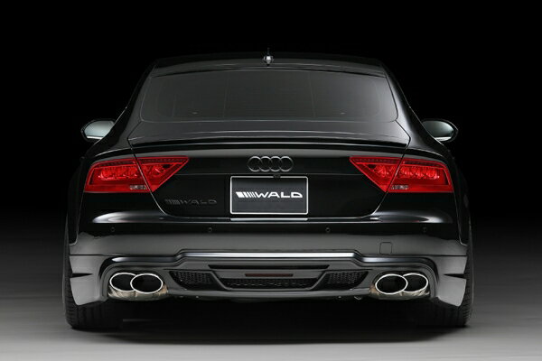 ヴァルドAudi A7 Sportsback Sports Line (2011〜 ) D.T.M スポーツマフラーカッター (TWIN240×2)