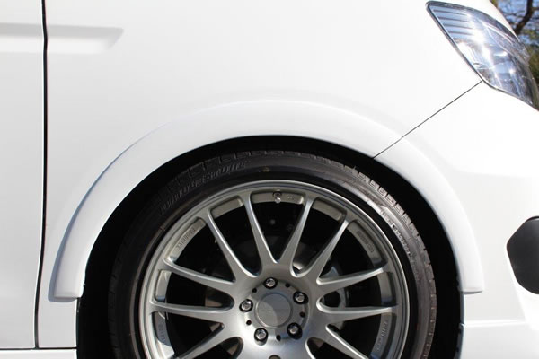 ガレージベリーステップワゴンスパーダ RK1-7用ローダウンフェンダートリム ウレタン製