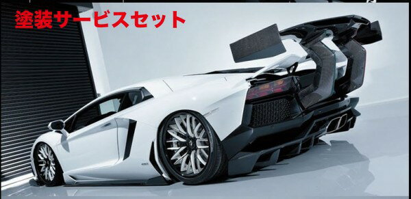 カラー番号をご指定下さい Aventador アヴェンタドール | GT-WING【エイムゲイン】AVENTADOR STEALTH GT WING CFRP