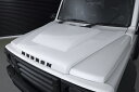 エイムゲインジムニーシエラ JB74W MUDRON ADVENTURE CLASSIC ボンネットカバー黒ゲルコート 未塗装