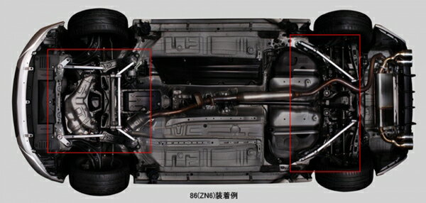 レクサス RC | フロアサポート / メンバーサポート【トムス】LEXUS RC F-SPORT GSC10 (H26/9-R1/4) エンジン:2UR-GSE メンバーブレース フロント用