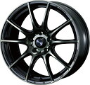 ウェッズ アルミホイール【ウェッズ】Weds Sport ウェッズスポーツ SA25R FACE F 18インチ リム幅8.5J インセット 45 5穴 PCD100 WBC (ウォースブラッククリアー) ホイール 4本セット