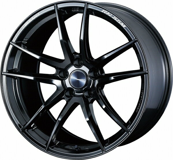 ウェッズWeds Sport ウェッズスポーツ RN55M FACE RR 18インチ 10.0J +18 5穴 PCD114.3 GLOSS BLACK (グロスブラック) ホイール 1本