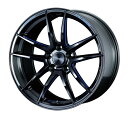 ウェッズ アルミホイール【ウェッズ】Weds Sport ウェッズスポーツ RN55M FACE FR 18インチ リム幅9.5J インセット 45 5穴 PCD100 BBM (ブラックブルーマシニング) ホイール 2本セット