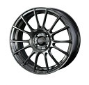 ウェッズ アルミホイール【ウェッズ】Weds Sport ウェッズスポーツ SA72R FACE FF 17インチ リム幅7.0J インセット 43 4穴 PCD100 HBC (ハイパーブラッククリア) ホイール 1本