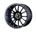 ウェッズ アルミホイール【ウェッズ】Weds Sport ウェッズスポーツ SA72R FACE F 18インチ リム幅7.5J インセット 35 5穴 PCD114.3 BLC2 (ブルーライトクロームツー) ホイール 1本