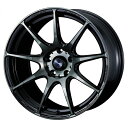 ウェッズWeds Sport ウェッズスポーツ SA99R 18インチ 7.5J +35 5穴 PCD114.3 WBC (ウォースブラッククリアー) ホイール 2本セット(2)