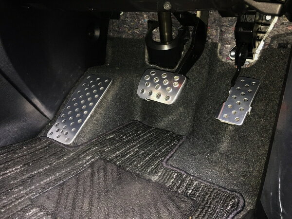 ダックスガーデンダックスガーデン アルファード 30系 ヴェルファイア アルミペダル3点セットプラスKTCドライバー付