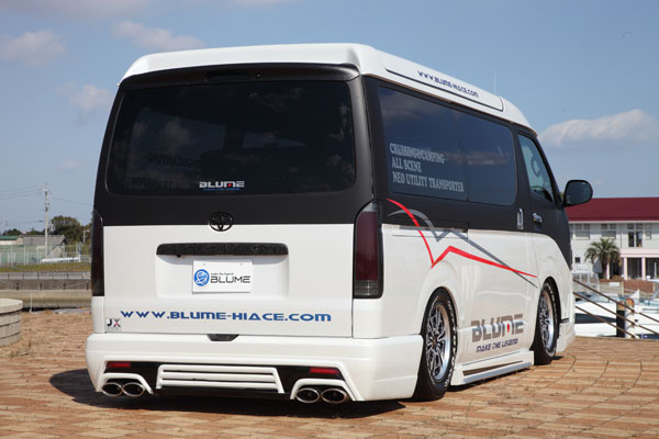 ブルームハイエース 200系 SURGE リアバンパー