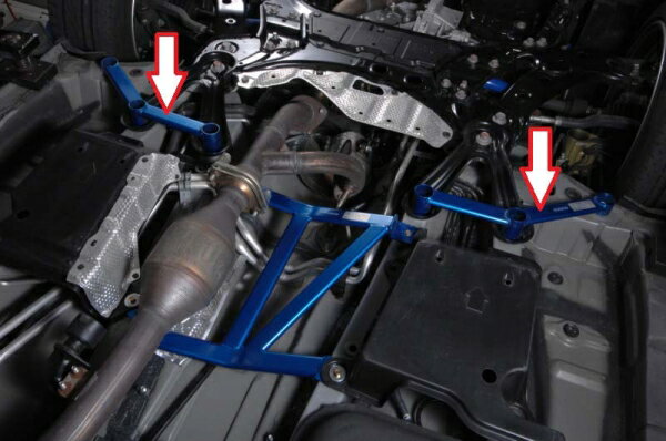 クスコボディ補強パーツ パワーブレース 925 492 FS トヨタ アルファード GGH25W