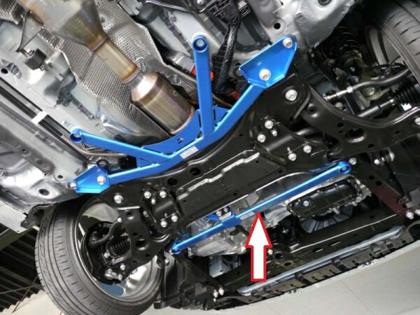 クスコボディ補強パーツ ロアアームバー Ver.1 942 475 A トヨタ プリウスアルファ ZVW40W フロント