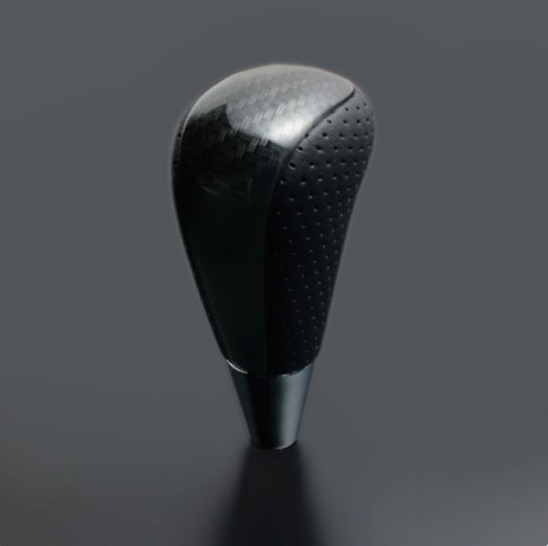 フェガーリカローラフィールダー 160系 ハイグレード ロングタイプ シフトノブ ウォーベンカーボン調×..