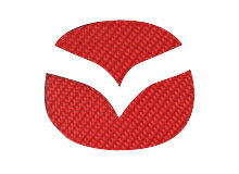 ハセプロマジカルカーボンシート マツダ デミオDY3W 赤