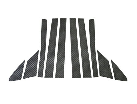 ハセプロマジカルアートシート 三菱 ekスポーツH81W(02.9〜06.9) 5P×左右 ブラック