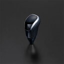 フェガーリカローラアクシオ 140系 ハイグレード Vタイプ ロングシフトノブ 黒木目×ブラックユーロステッチ