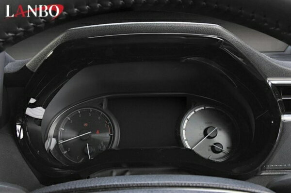 ランボハリアー 80系 メーターインナーフードパネル ピアノブラック