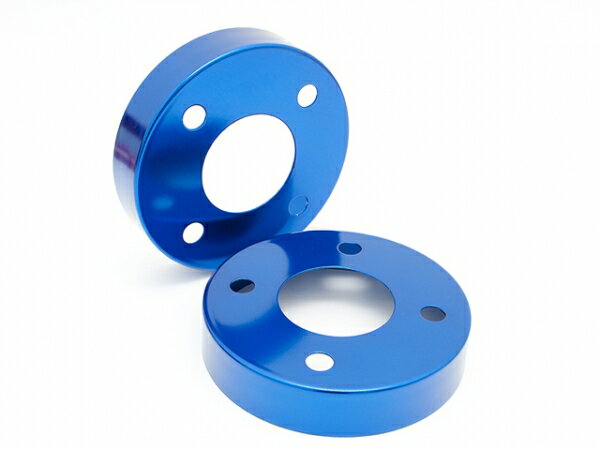 ビーナスムーヴキャンバス LA800S (16/08〜19/05) mars アルミブレーキ(ハブ・ドラム)カバー リア用 ブルー