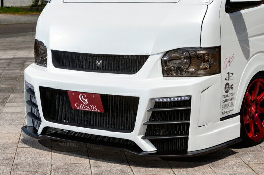 ギブソンハイエース 200系 4型 ワイドボディ GRAFAM Gren専用 GTアンダーリップ単品 カーボン製