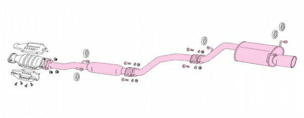 ステンマフラー【フジツボ】マフラー レガリス R CR-X EG2 CR-X デルソル SiR MT H4.03～H9.04 E-EG2 B16A MT車専用 90φスラッシュ 12゜