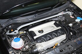 オクヤマVW ポロ GTI 9NBJX ストラットタワーバー フロント タイプ1 スチール製