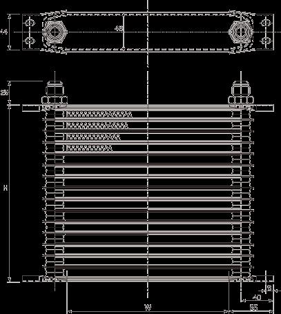 エッチケーエスHKS オイルクーラー系パーツ オイルクーラーコア 15006-AK006